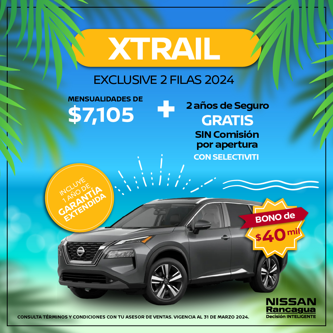 X-Trail Exclusive 2024